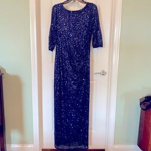 Full length sequined gown